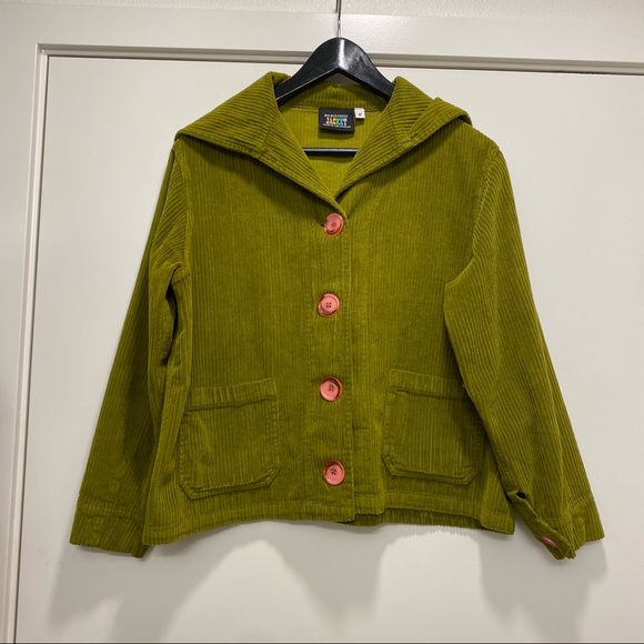 Big Bud Press Sailor Jacket Olive Corduroy Small - Picture 4 of 7